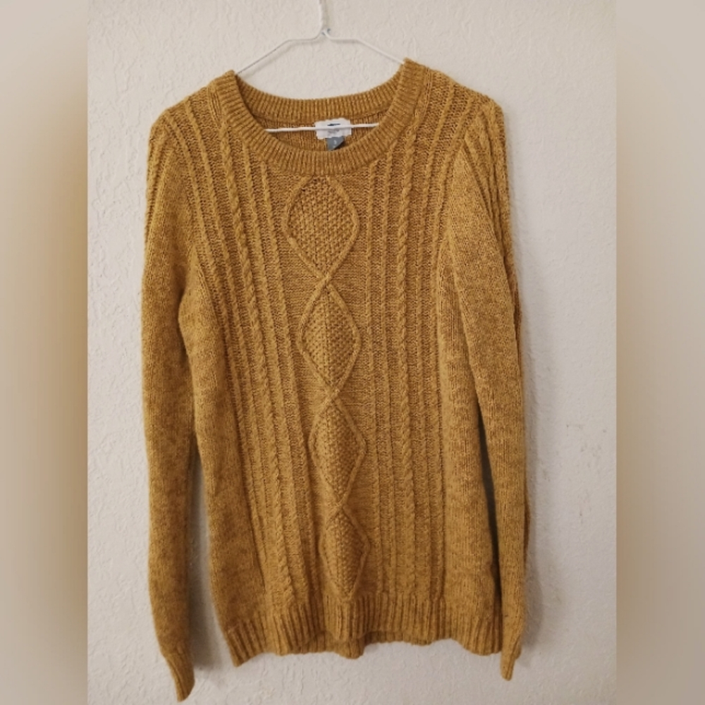 Mustard Yellow Old Navy Sweater